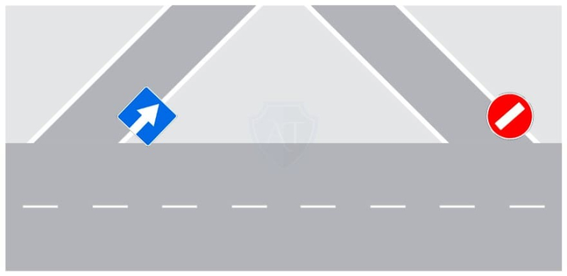 Какая зона действия дорожного знака 3.1 "Кирпич" по ПДД?